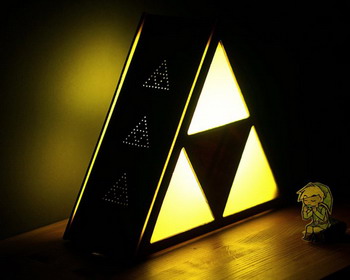 Лампа «Triforce» по мотивам легендарной игры «The Legend of Zelda»