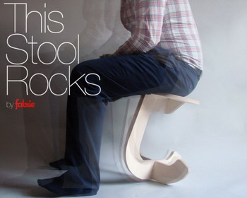 Инновационный стул - качалка «This Stool Rocks»