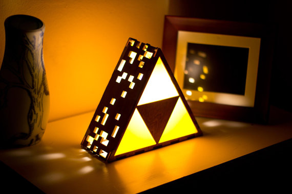 Серия светильников «Zelda Triforce Lamp»