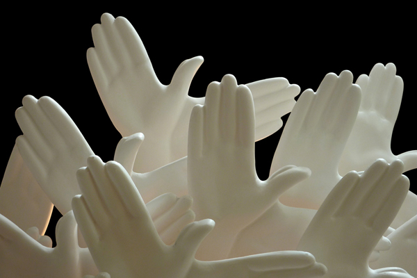 Светильник «Руки и Птицы» от JP Meulendijks