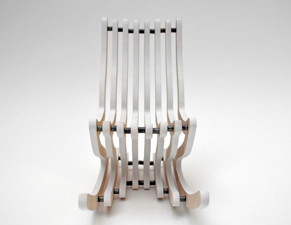 Кресло – качалка в современном стиле от дизайнера Seden Craig