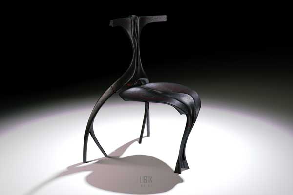 Внеземной стул «UB1K» от дизайнера Edward Kim