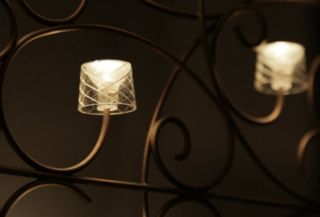 Распределенный светодиодный светильник «Flattering» от Марселя Вандерса (Marcel Wanders)