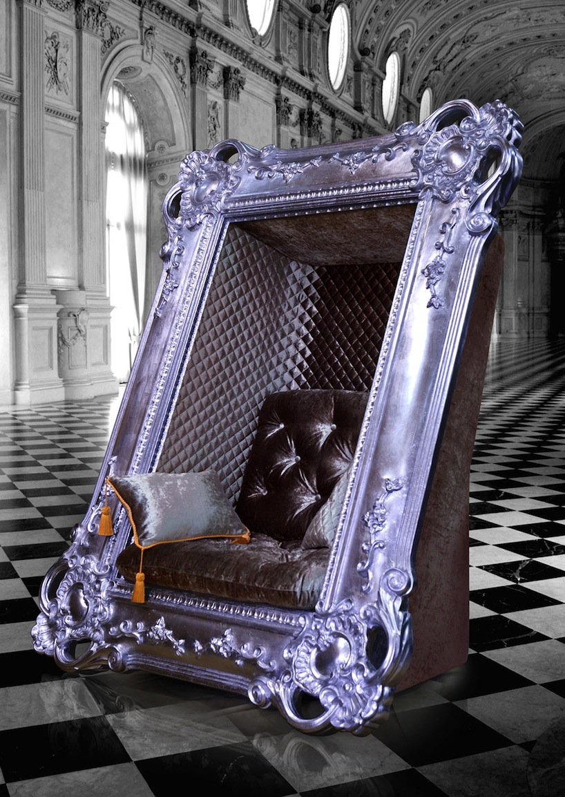 Экстравагантное кресло-картина «Frame Chair» от Georgi Slokoski и Petar Slokoski