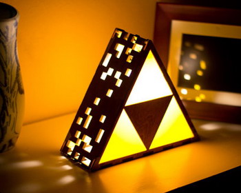 Серия светильников «Zelda Triforce Lamp»