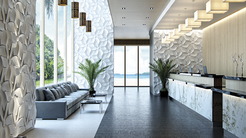 Мягкий и органичный дизайн: Текстурные бетонные плиты от компании «KAZA Concrete»