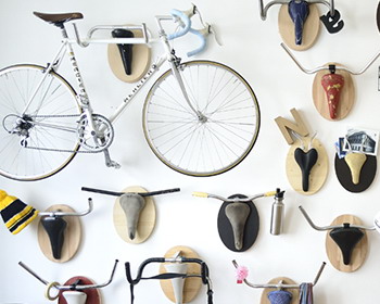 Охотничьи трофеи из велосипедных деталей от дизайнера Андреаса Швайгера (Andreas Scheiger)