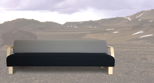 Диван-кровать «Исландия» («Iceland») от компании «EllenbergerDesign»