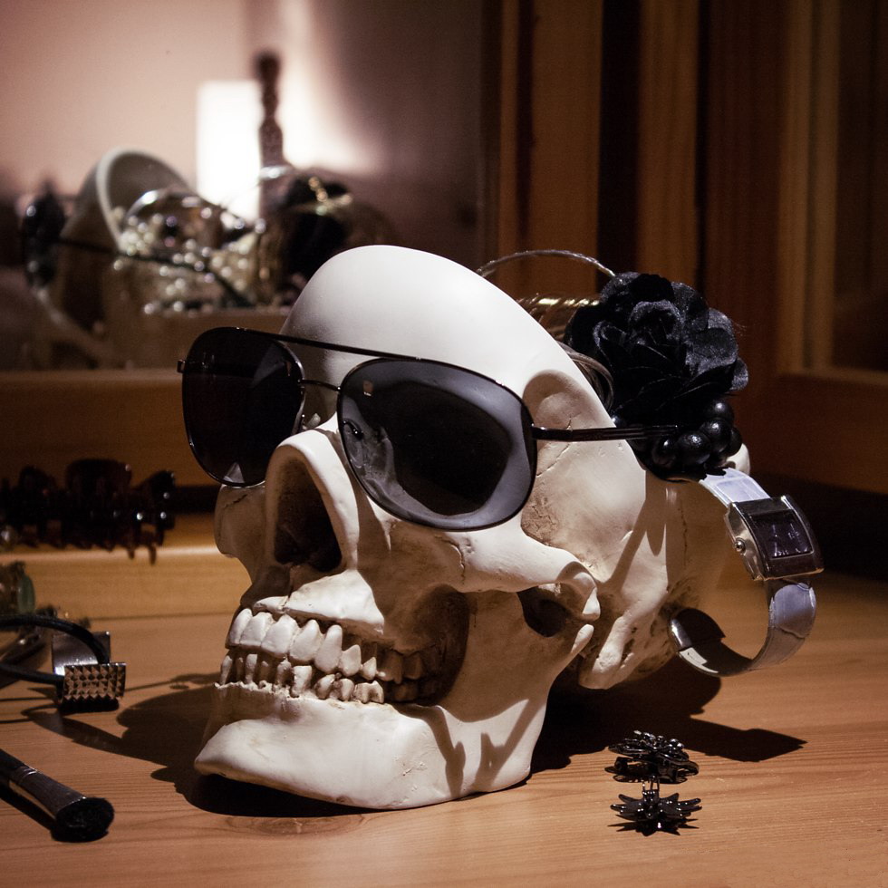 Контейнер «Tidy» для хранения мелочей в форме черепа