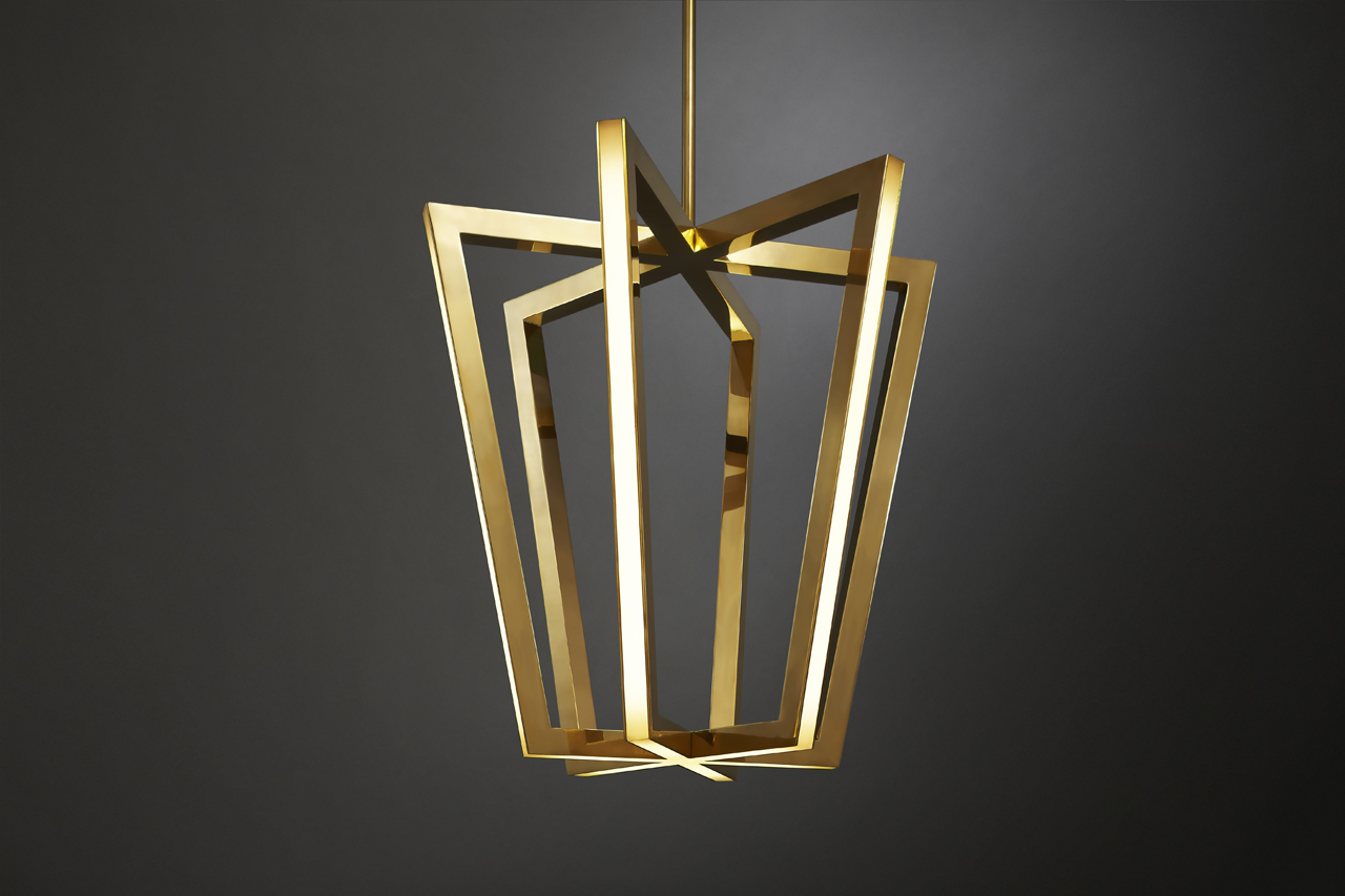 Серия геометрических подвесных светильников от дизайнера Christopher Boots