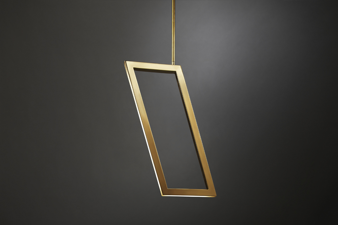 Серия геометрических подвесных светильников от дизайнера Christopher Boots